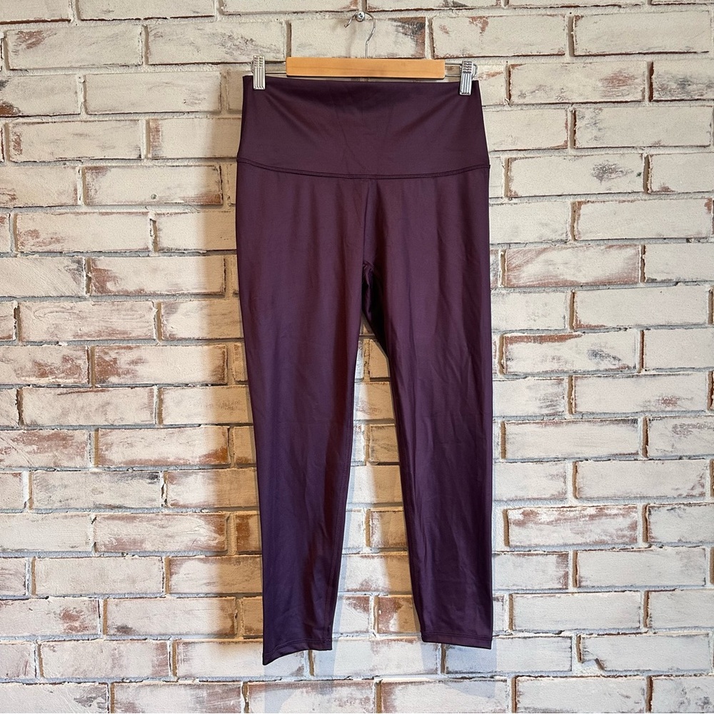 Aerie offline goals gloss purple plum leggings